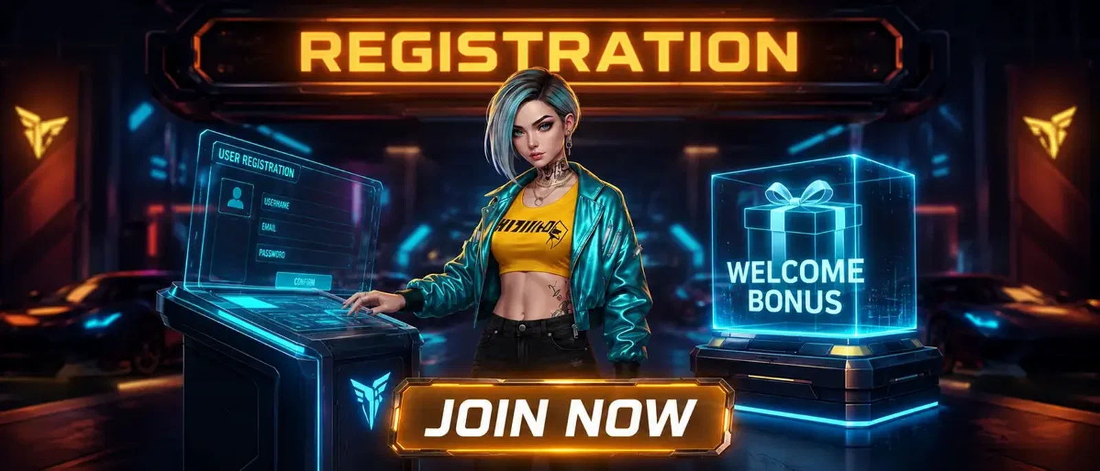 Registro en Need For Slots